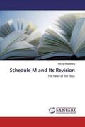 Bharadwaj |  Schedule M and Its Revision | Buch |  Sack Fachmedien