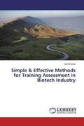 Kumar |  Simple & Effective Methods for Training Assessment in Biotech Industry | Buch |  Sack Fachmedien