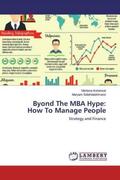 Kohansal / Salehilalehmarzi |  Byond The MBA Hype: How To Manage People | Buch |  Sack Fachmedien