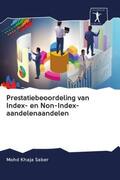 Khaja Saber |  Prestatiebeoordeling van Index- en Non-Index-aandelenaandelen | Buch |  Sack Fachmedien