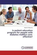 El-Bayoumy |  Is patient education program for people with diabetes mellitus cost-effective? | Buch |  Sack Fachmedien
