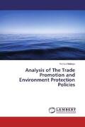 Mahoya |  Analysis of The Trade Promotion and Environment Protection Policies | Buch |  Sack Fachmedien