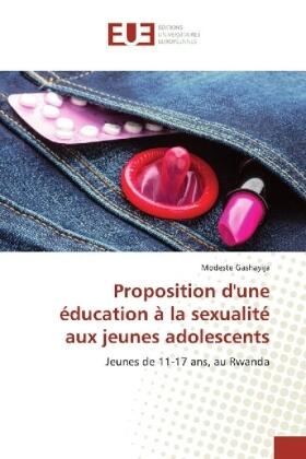 Gashayija | Proposition d'une éducation à la sexualité aux jeunes adolescents | Buch | 978-620-226255-2 | sack.de