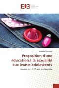 Gashayija |  Proposition d'une éducation à la sexualité aux jeunes adolescents | Buch |  Sack Fachmedien