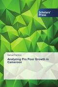 Fambon |  Analyzing Pro Poor Growth in Cameroon | Buch |  Sack Fachmedien