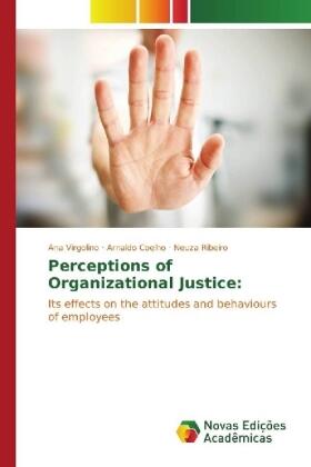 Virgolino / Coelho / Ribeiro |  Perceptions of Organizational Justice: | Buch |  Sack Fachmedien