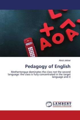 Jabbar |  Pedagogy of English | Buch |  Sack Fachmedien