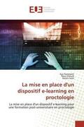 Hammami / Elleuch / Jaziri |  La mise en place d'un dispositif e-learning en proctologie | Buch |  Sack Fachmedien