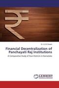 Dinesh |  Financial Decentralization of Panchayati Raj Institutions | Buch |  Sack Fachmedien
