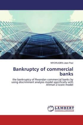 Jean Paul |  Bankruptcy of commercial banks | Buch |  Sack Fachmedien