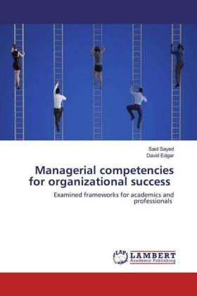 Sayed / Edgar |  Managerial competencies for organizational success | Buch |  Sack Fachmedien