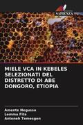 Negussa / Fita / Temesgen |  MIELE VCA IN KEBELES SELEZIONATI DEL DISTRETTO DI ABE DONGORO, ETIOPIA | Buch |  Sack Fachmedien