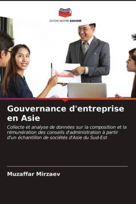 Mirzaev |  Gouvernance d'entreprise en Asie | Buch |  Sack Fachmedien
