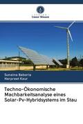 Baboria / Kaur |  Techno-Ökonomische Machbarkeitsanalyse eines Solar-Pv-Hybridsystems im Stau | Buch |  Sack Fachmedien