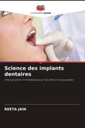Jain |  Science des implants dentaires | Buch |  Sack Fachmedien