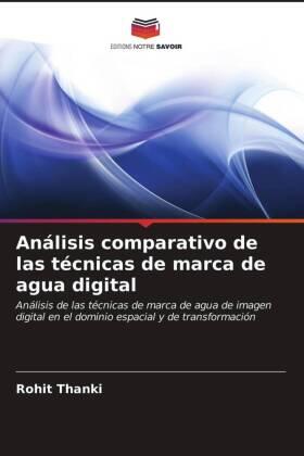 Thanki |  Análisis comparativo de las técnicas de marca de agua digital | Buch |  Sack Fachmedien