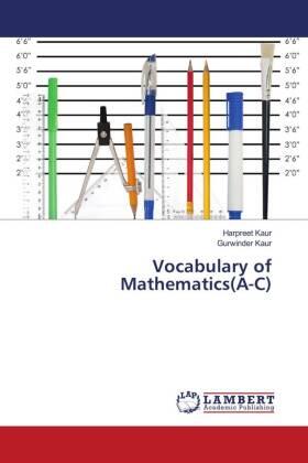 Kaur | Vocabulary of Mathematics(A-C) | Buch | 978-620-302694-8 | sack.de