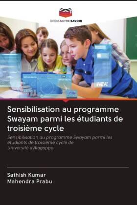 Kumar / Prabu |  Sensibilisation au programme Swayam parmi les étudiants de troisième cycle | Buch |  Sack Fachmedien