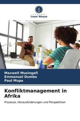 Musingafi / Dumbu / Mupa |  Konfliktmanagement in Afrika | Buch |  Sack Fachmedien