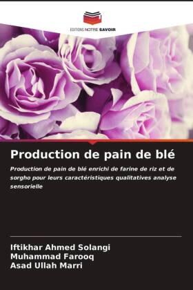 Solangi / Farooq / Marri |  Production de pain de blé | Buch |  Sack Fachmedien