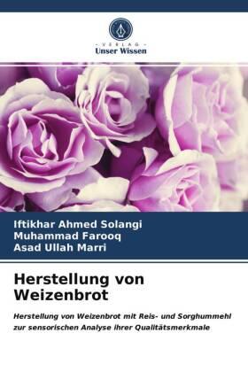 Solangi / Farooq / Marri |  Herstellung von Weizenbrot | Buch |  Sack Fachmedien
