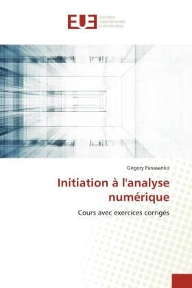 Panasenko |  Initiation à l'analyse numérique | Buch |  Sack Fachmedien