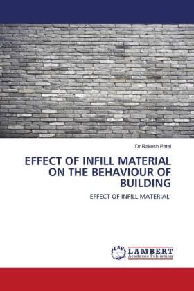 Patel | EFFECT OF INFILL MATERIAL ON THE BEHAVIOUR OF BUILDING | Buch | 978-620-3-92193-9 | www.sack.de
