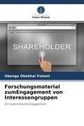 Folami |  Forschungsmaterial zumEngagement von Interessengruppen | Buch |  Sack Fachmedien