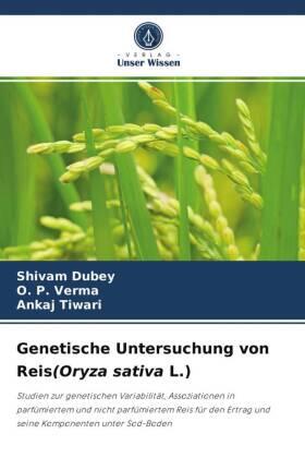 Dubey / Verma / Tiwari |  Genetische Untersuchung von Reis(Oryza sativa L.) | Buch |  Sack Fachmedien