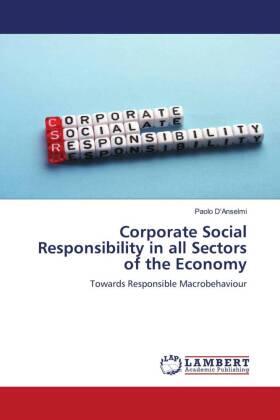 D'Anselmi |  Corporate Social Responsibility in all Sectors of the Economy | Buch |  Sack Fachmedien