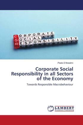 D'Anselmi | Corporate Social Responsibility in all Sectors of the Economy | Buch | 978-620-421292-0 | sack.de