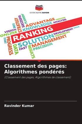 Kumar |  Classement des pages: Algorithmes pondérés | Buch |  Sack Fachmedien