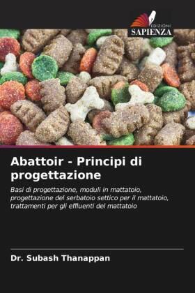 Thanappan |  Abattoir - Principi di progettazione | Buch |  Sack Fachmedien