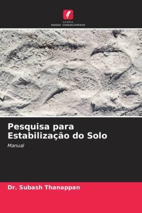 Thanappan |  Pesquisa para Estabilização do Solo | Buch |  Sack Fachmedien