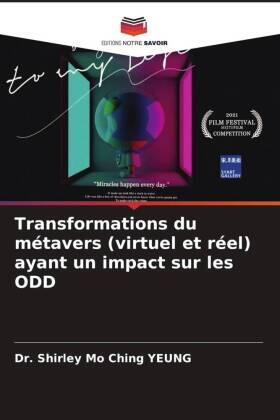 Yeung |  Transformations du métavers (virtuel et réel) ayant un impact sur les ODD | Buch |  Sack Fachmedien