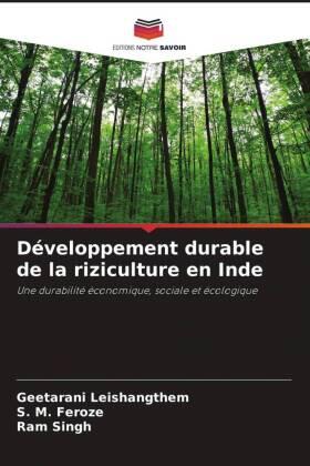 Leishangthem / Feroze / Singh |  Développement durable de la riziculture en Inde | Buch |  Sack Fachmedien
