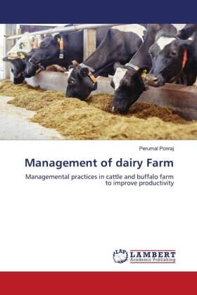 Ponraj |  Management of dairy Farm | Buch |  Sack Fachmedien