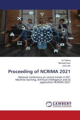 Fatima / Kaur / Jain |  Proceeding of NCRIMA 2021 | Buch |  Sack Fachmedien