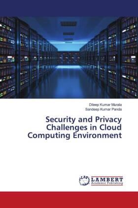 Murala / Panda |  Security and Privacy Challenges in Cloud Computing Environment | Buch |  Sack Fachmedien