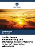 Ollimo / Hall |  Institutionen Kolonisierung und ethnische Fragmentierung in der afrikanischen Wirtschaft | Buch |  Sack Fachmedien
