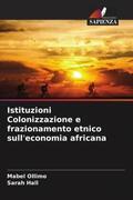 Ollimo / Hall |  Istituzioni Colonizzazione e frazionamento etnico sull'economia africana | Buch |  Sack Fachmedien