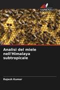 Kumar |  Analisi del miele nell'Himalaya subtropicale | Buch |  Sack Fachmedien