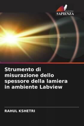Kshetri |  Strumento di misurazione dello spessore della lamiera in ambiente Labview | Buch |  Sack Fachmedien