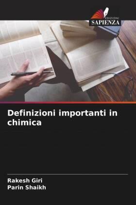 Giri / Shaikh |  Definizioni importanti in chimica | Buch |  Sack Fachmedien