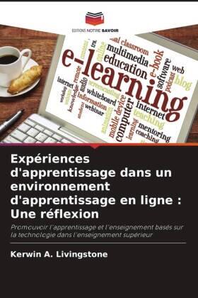 Livingstone |  Expériences d'apprentissage dans un environnement d'apprentissage en ligne : Une réflexion | Buch |  Sack Fachmedien