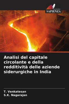 Venkatesan / Nagarajan |  Analisi del capitale circolante e della redditività delle aziende siderurgiche in India | Buch |  Sack Fachmedien