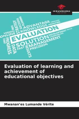 Vérite |  Evaluation of learning and achievement of educational objectives | Buch |  Sack Fachmedien