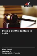 Kumar / R. / Puranik |  Etica e diritto dentale in India | Buch |  Sack Fachmedien
