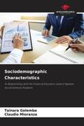 Golemba / Mioranza |  Sociodemographic Characteristics | Buch |  Sack Fachmedien