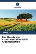 Xu |  Das Gesetz der experimentellen RNA-Argumentation | Buch |  Sack Fachmedien